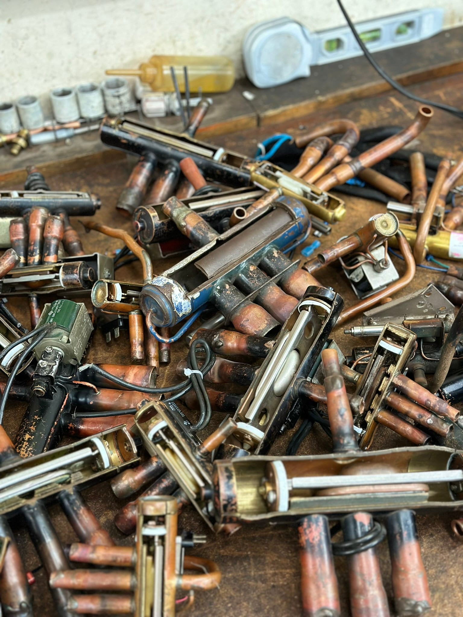 Copper line sets and fittings for refrigeration piping