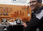 David Benson, HVAC School instructor and retired Boeing HVAC Lead